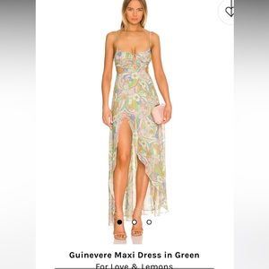 Brand New For Love and Lemons Maxi Dress - Size Medium